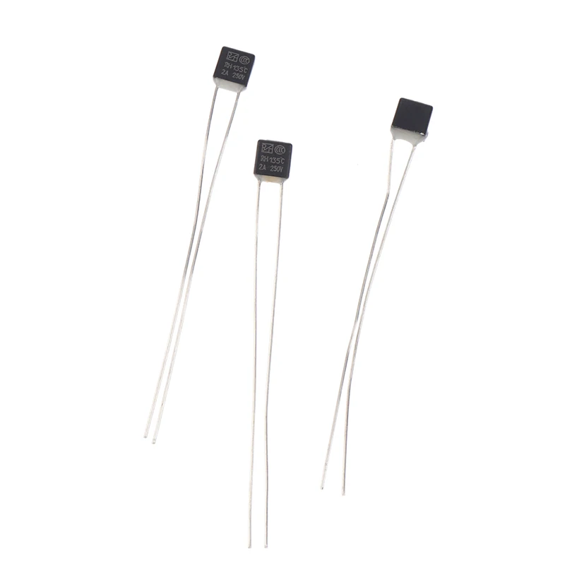 Fan Internal Safety Motor Temperature Safety Temperature Protector Innovative 5PCS Thermal Fuse 2A135 Degrees Electric