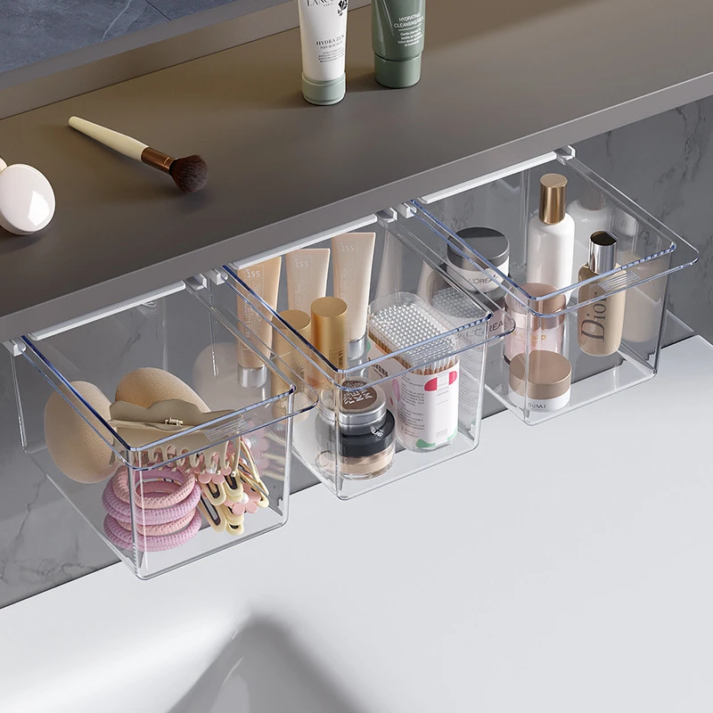 

Clear Cosmetics Storage Box Cotton Swab Ball Dental Floss Case Tampon Organizer Dispenser Makeup Cotton Boxs Jewelry Holder ﻿