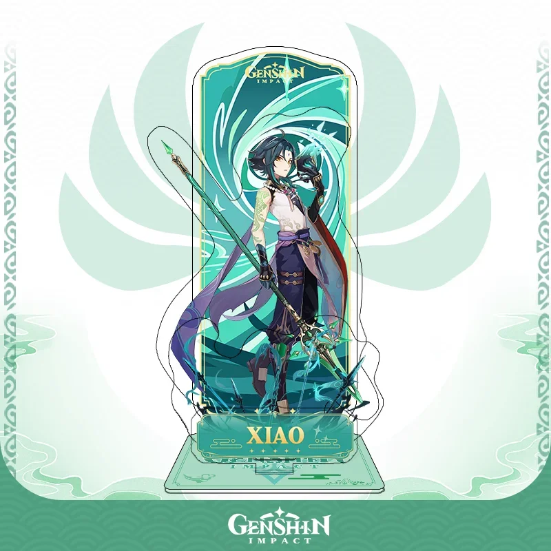 Genshin Impact Anime Cosplay Decoração De Mesa, Acessórios De Acrílico, Sinal De Pé, Ornamento De Mesa, Mascote, Natal, Presente De Aniversário, 16cm