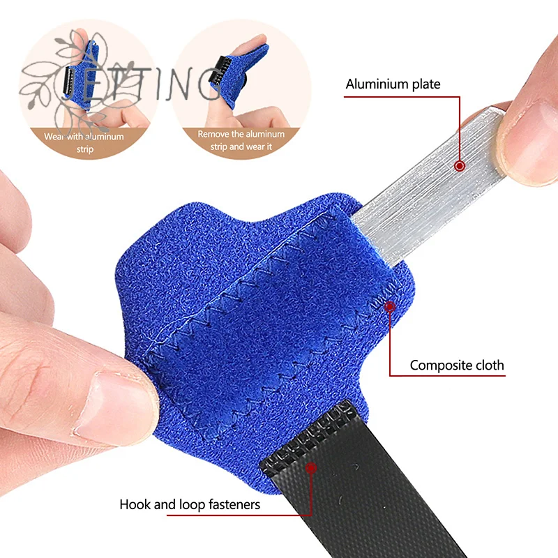 Hot Pain Relief Trigger Finger Fixing Splint Straighten Brace Adjustable Dislocation Fracture Finger Splint Corrector Support