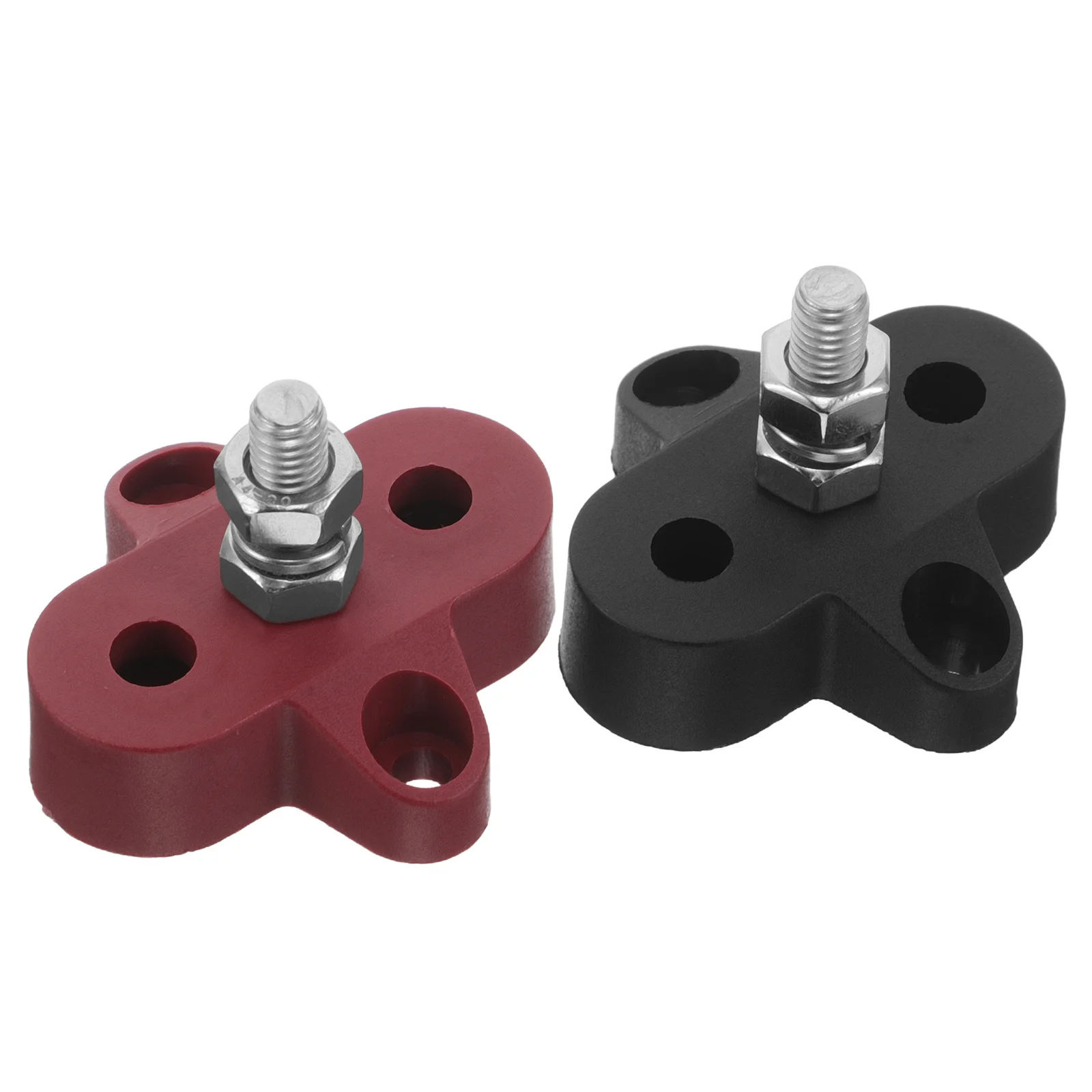 1 زوج M6 كتلة طرفية مسمار واحد لسيارة شاحنة Rv قارب دائم الأرض حافلة كتلة توزيع آخر تقاطع المحطة