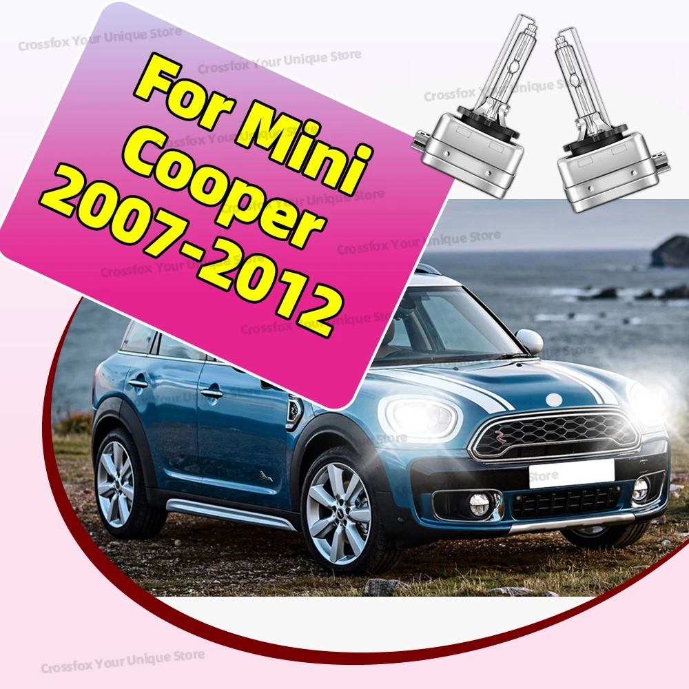 

2x HID Xenon D1S 35W Head Lamp 6000K 8000K 10000K Bulbs For Mini Cooper 2007-2012 2008 2009 2010 2011 Clubman Accessories