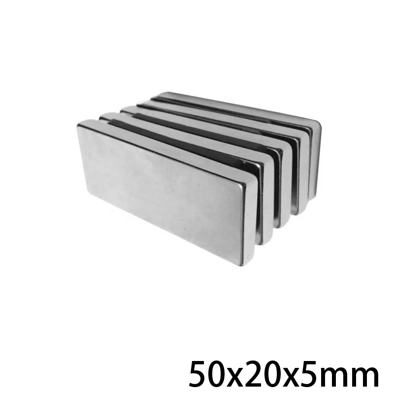 

50x20x5 Powerful Quadrate Magnets For Home Refrigerators, Offices DIY 50x20x5mm Strong t Magnets 50*20*5