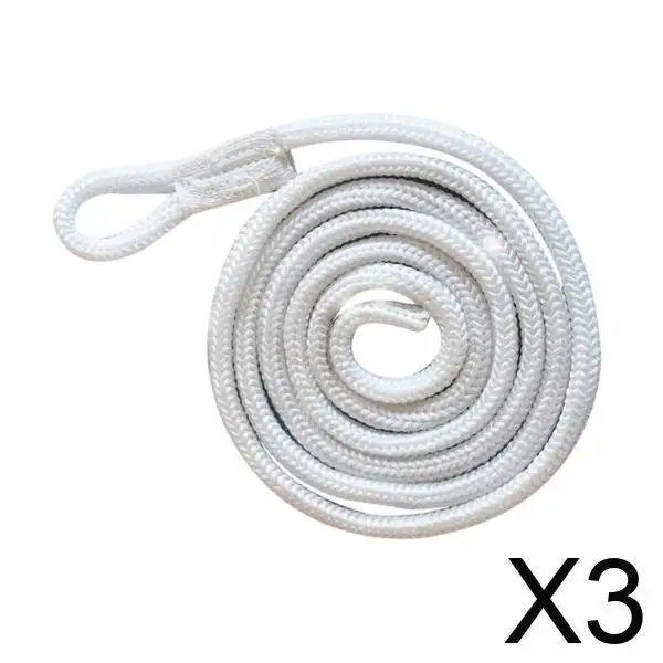 

Крылья для лодок, бамперы, белая полипропиленовая веревка, устойчивая к истиранию швартовочная линия для защиты от док-станции, понтона и морского использования