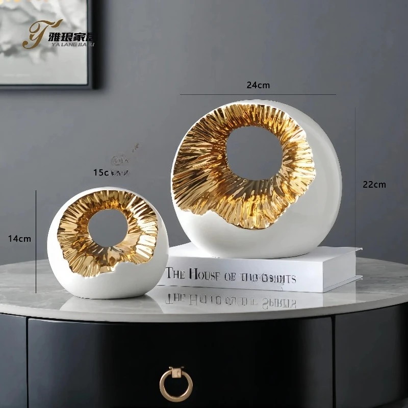 China Cheap Custom Creative Styling Gold Coating Home Decoration Personal Craft Accessories
