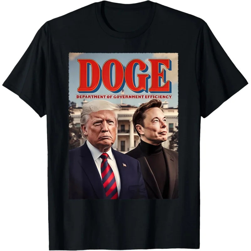 Camiseta DOGE Departamento de Eficiência Governo Engraçada Trump 2024