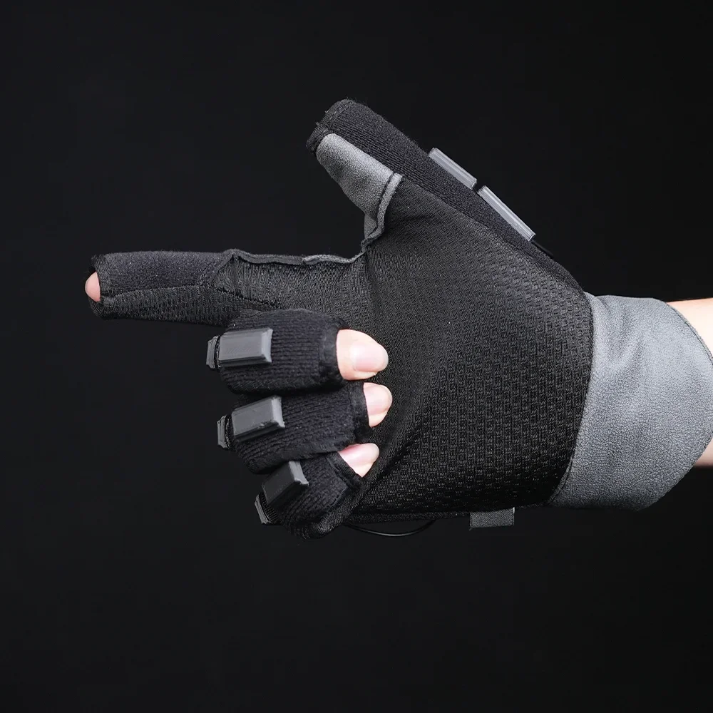 VR gesture recognition gloves Multi-device adaptation Lightweight virtual live streaming hosting VRChat peripherals
