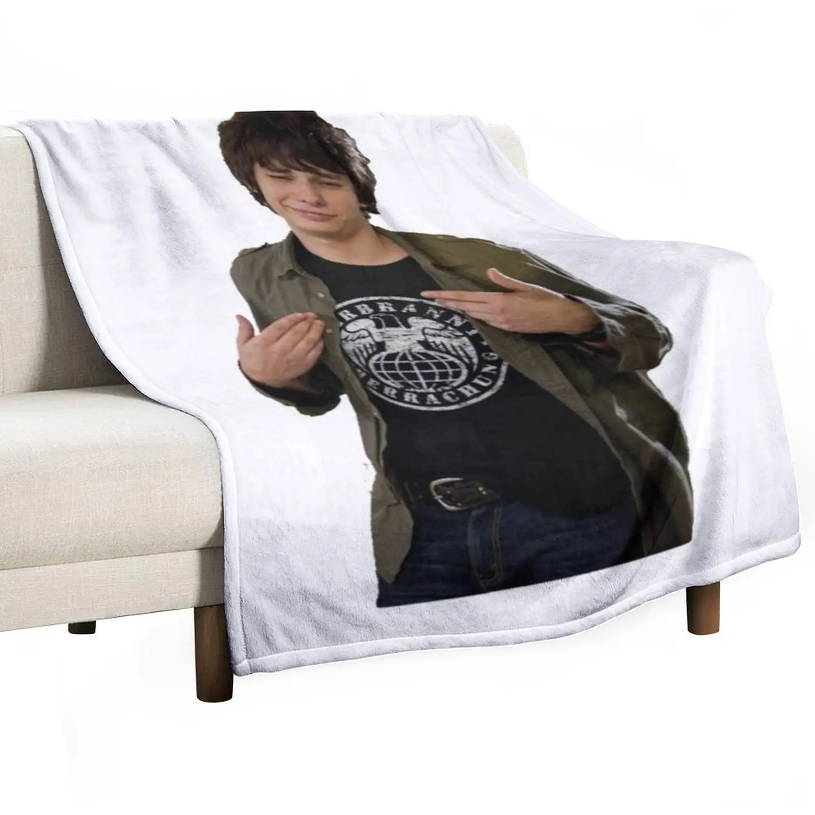 

Rodrick Heffley Throw Blanket Blankets For Baby Luxury Brand Flannel Fabric christmas gifts Blankets