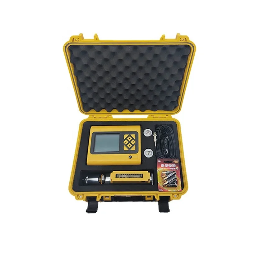 SY-Q61 High Resolution Concrete Crack Width And Depth Tester Nonmetal Plate Ultrasonic NDT Test Equipment Rebar Locator Scanner