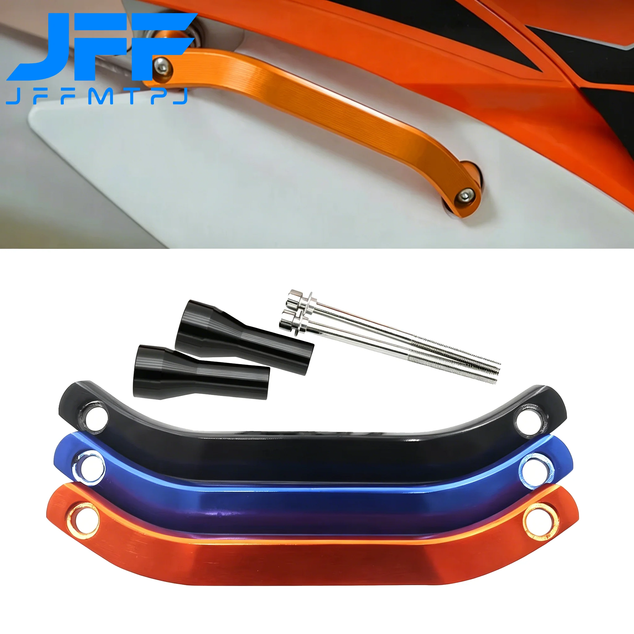 Motorcycle CNC Rear Passenger Grab Rail Handle 158mm For KTM SX SXF XC XCF EXC EXCF XCW 125 150 250 300 350 400-500 2019-2023