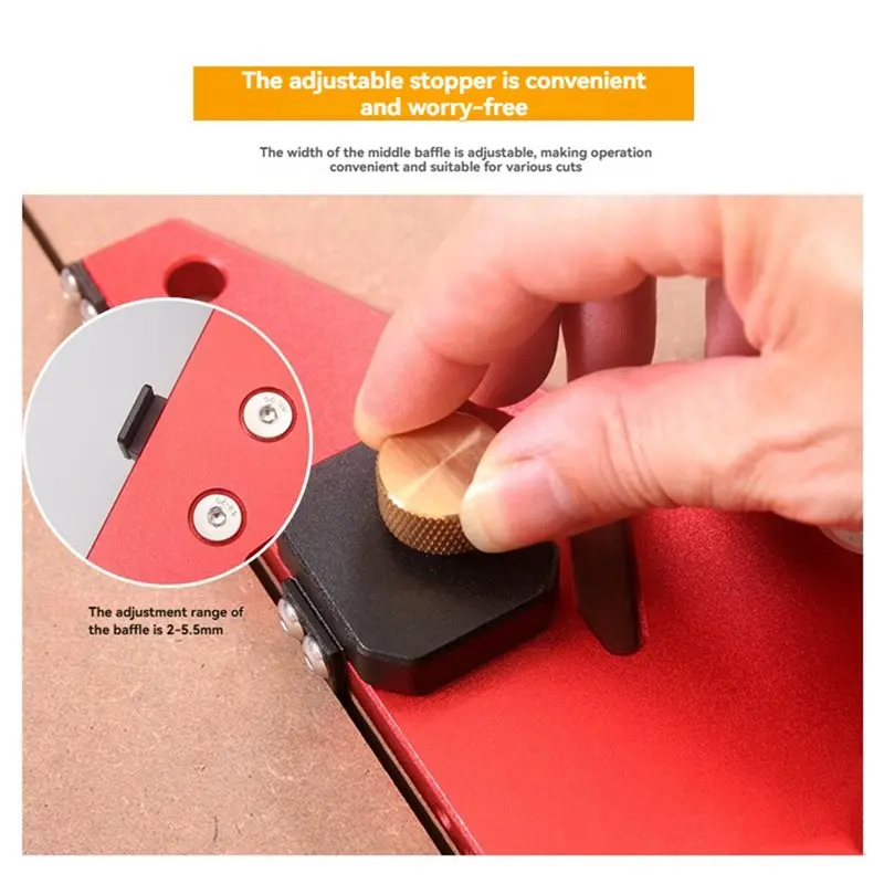 Router Table Plate For Table Saw Jig Square Crosscut-B61B