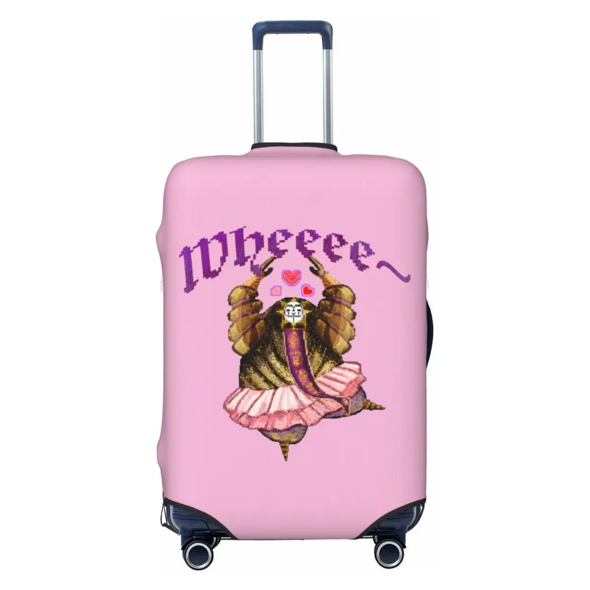 

Чехол для багажа Clair Obscur Expedition 33 Esquie Pixel, эластичные защитные чехлы для дорожных чемоданов, подходят для 18-32 дюймов