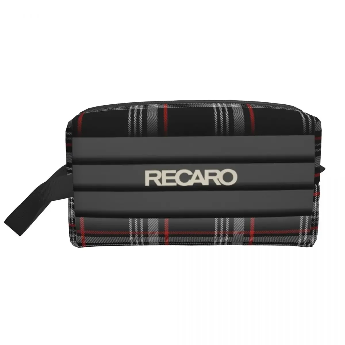 Travel Recaros Logo Toiletry Bag Portable Makeup Cosmetic Organizer Women Beauty Storage Dopp Kit Case