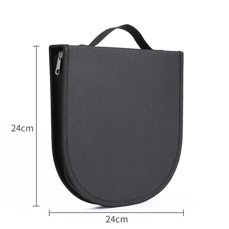 Outdoor Camping Picnic Bag Stainless Steel Tableware Set Bag Oxford Cloth Folding Portable Storage Bag