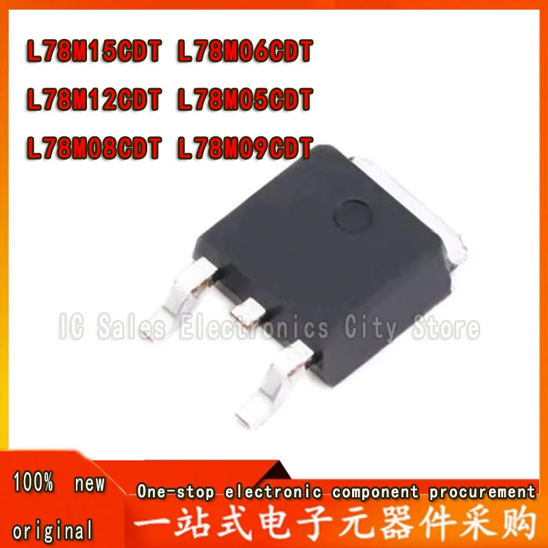 10PCS 78M05 78M06 78M08 78M09 78M12 78M15 stabilivolt IC