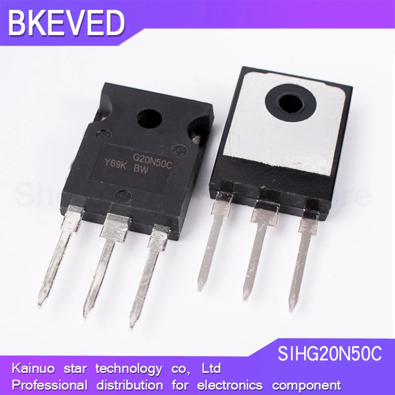 5 peças 100% novo original sihg20n50c to-247 g20n50c 20a 500v to247 mosfet