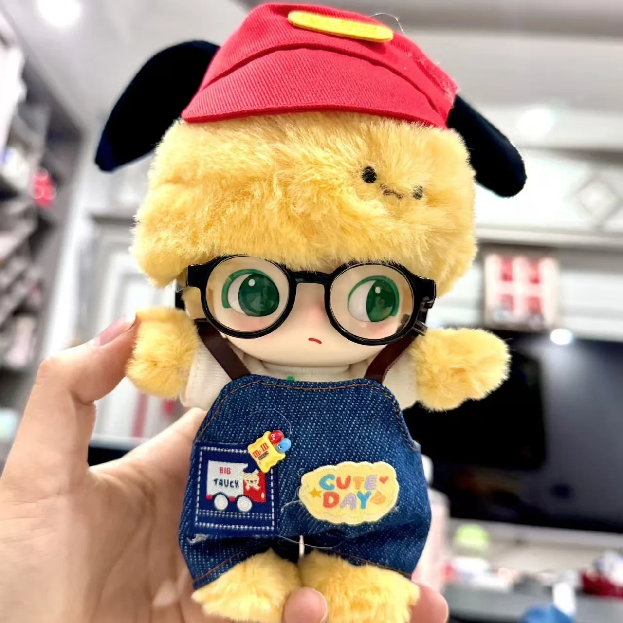 1 قطعة ل 17 سنتيمتر Labubus ملابس دمى صغيرة الزي قبعة الملابس الأحذية Labubu II إكسسوارات دمي زراعة الجلوس لعبة الحفلات اللعب #4