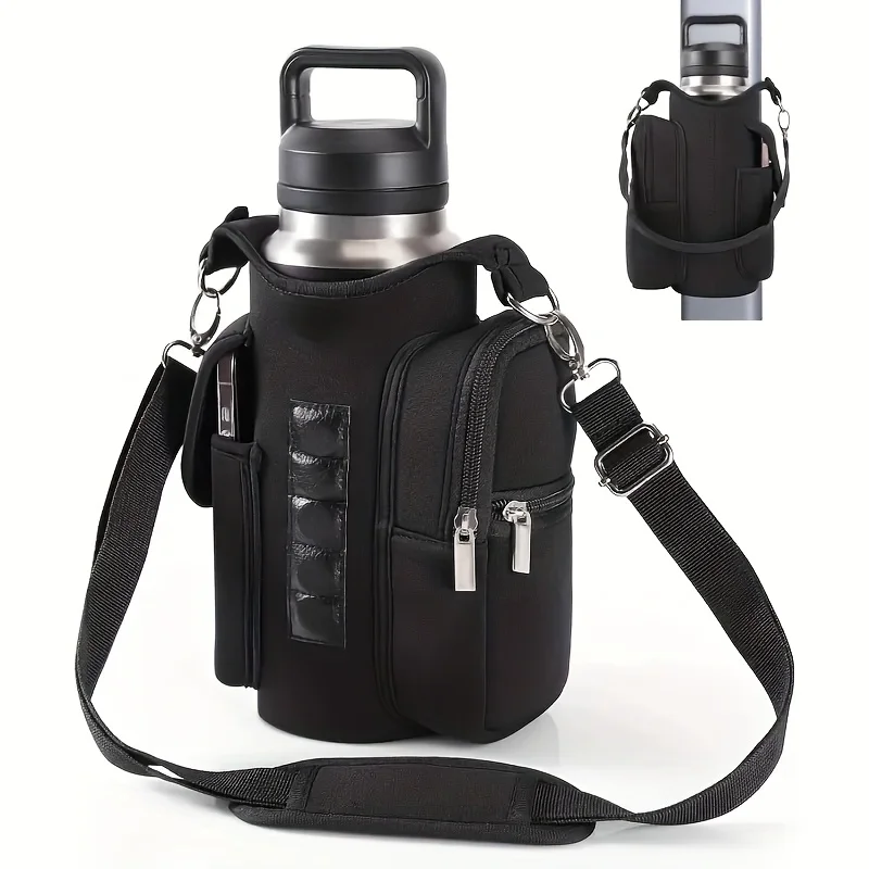 

Gym-Specific Magnetic Water Bottle Bag，Sports Crossbody Bag，Kettle bag， Men Women Gym Accessories Storage Cover