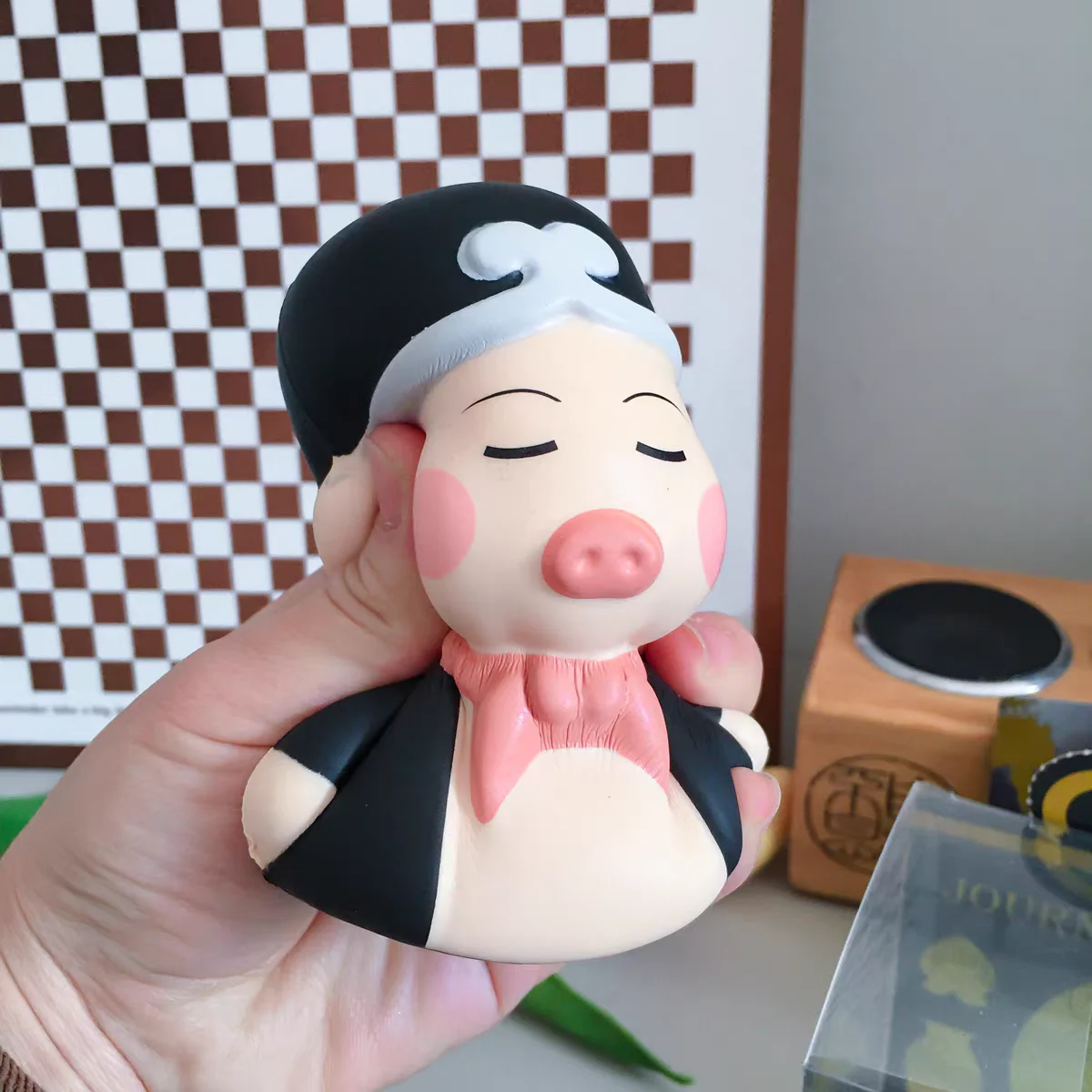 Oryginalne zabawki Anime Journey to the West Slow Rebound Kawaii Figurka akcji Gadżet antystresowy Figurki kolekcjonerskie Zabawki Prezenty