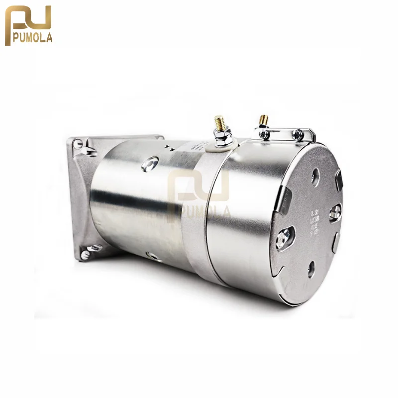 DC24V Brushed DC Motor For Hydraulic Power Unit Hydraulic Pump Station