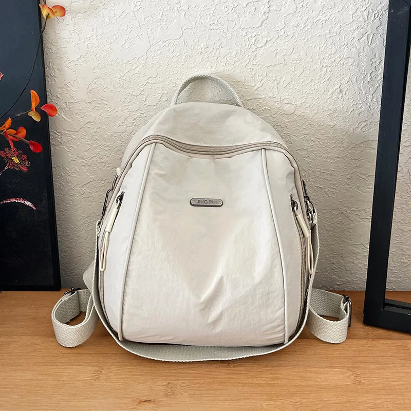 New Fashionable Large Capacity Backpack for Women Travel Student Bag Lightweight Mom Bag