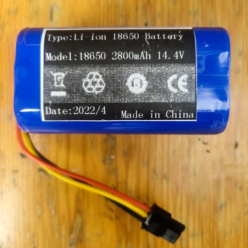 

2800mAh Li-ion Battery For Aksion Аксион PC22 Robot Vacuum Cleaner Accumulator Spare Parts Accessories New 18650