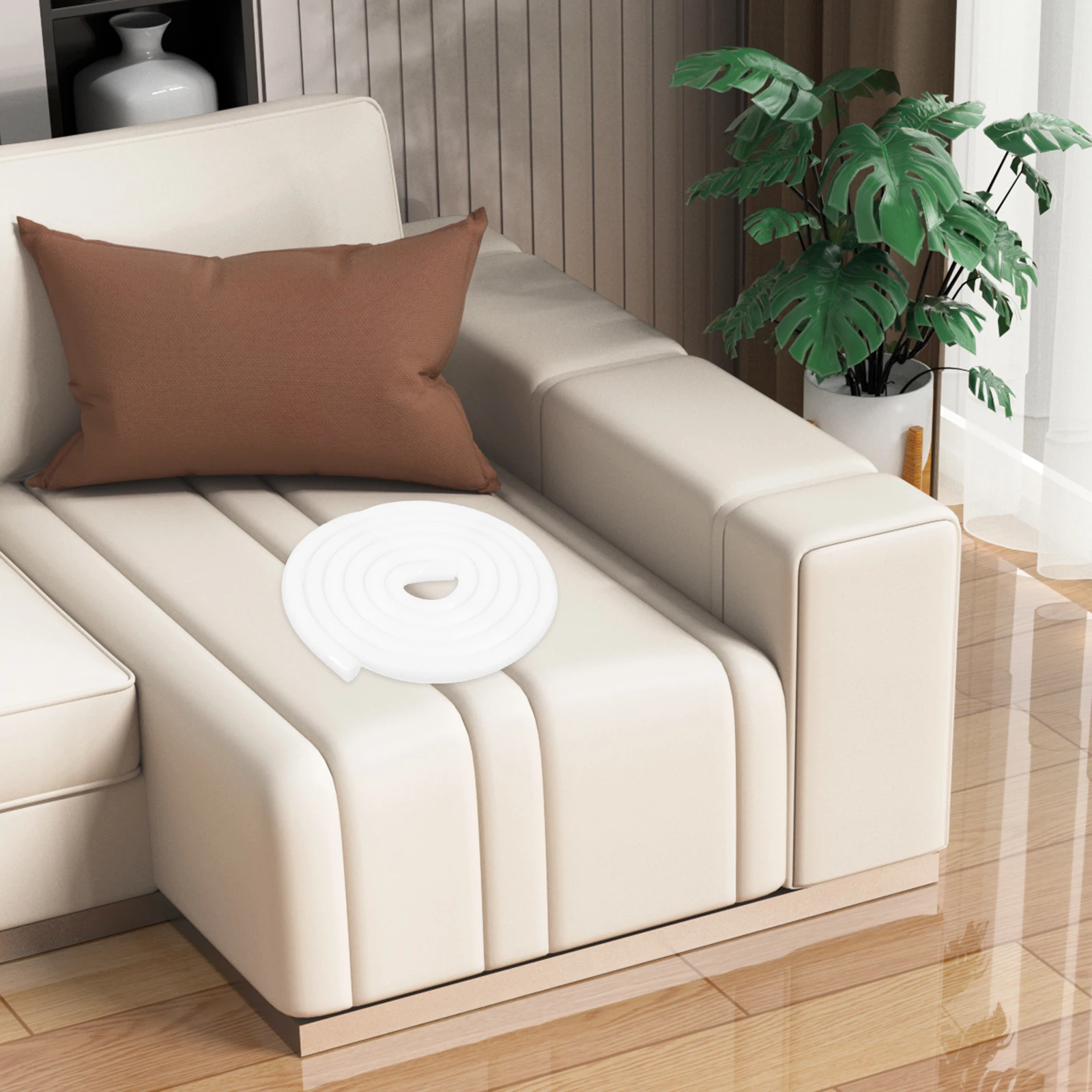 

Household Sofa Cushion Grip Foam Sticks Non-Skid Couch Cover Grips Slipcover Tucker Furniture Protector Stretch Stick for Couch