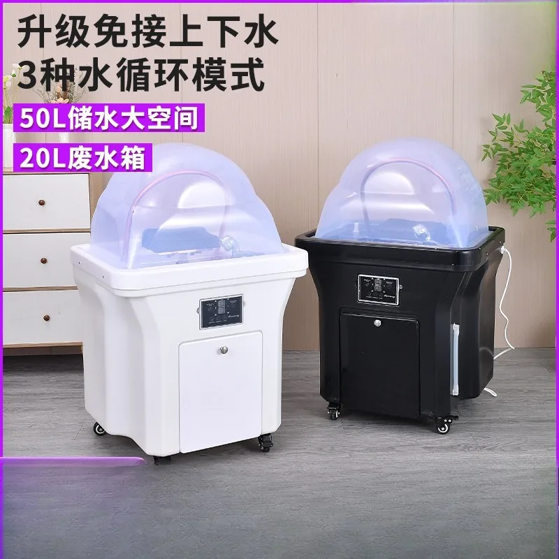 

No need to connect to water and sewerage, constant temperature water circulation head therapy device, beauty salon health center