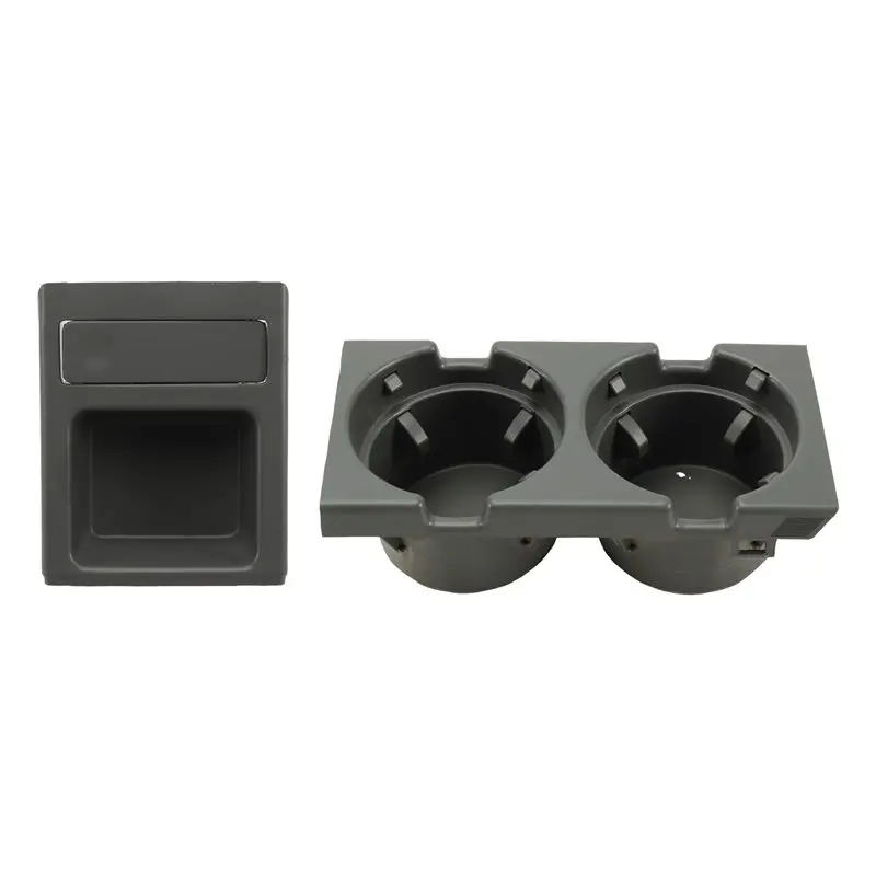 Reliable-Beverage Bottle Holder Water Cup Holder Coin Tray For BMW 3 Series E46 98-06 51168248504 51168248505 Car Center Console