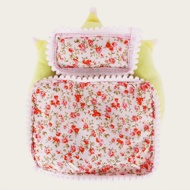 Suitable For 17cm Labubu Bedding Three Piece Set Pillow Cushion Blanket Sleeping Bag Christmas Birthday Gift Soft Collection Bag image 4