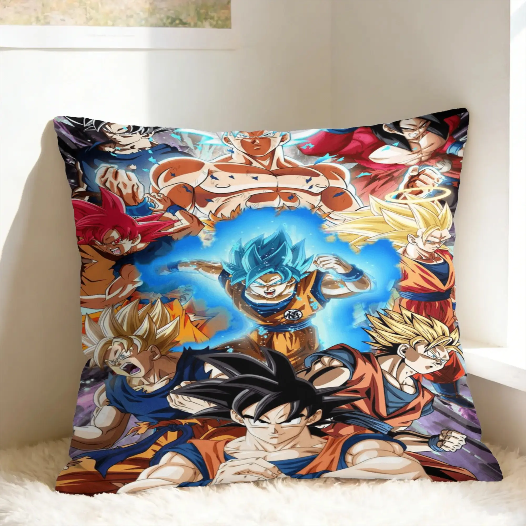 D-Dragon Anime Pillow Case  Morden Pillow Cover Custom Pillowcases For Office Car Home Decor