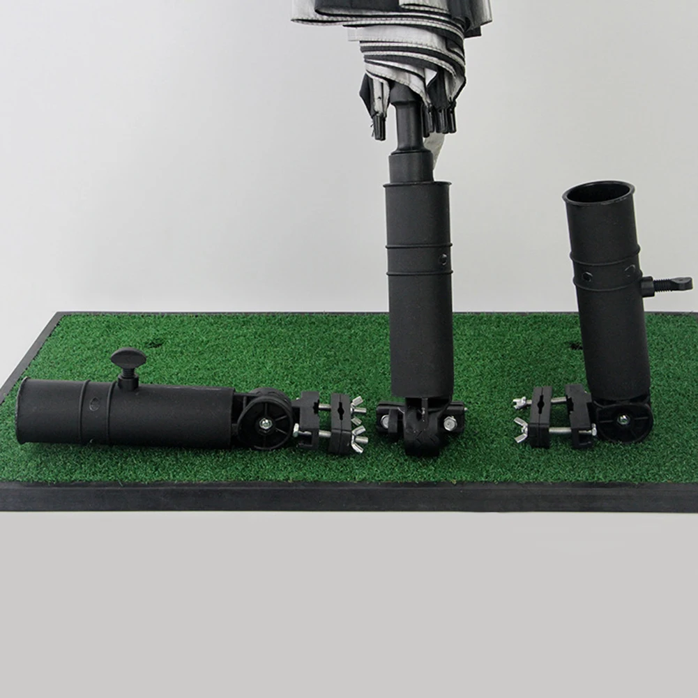 Soporte para paraguas de carrito de Golf con ángulo ajustable, accesorio de montaje para paraguas, asas para carrito de Golf, silla de ruedas para cochecito de bebé