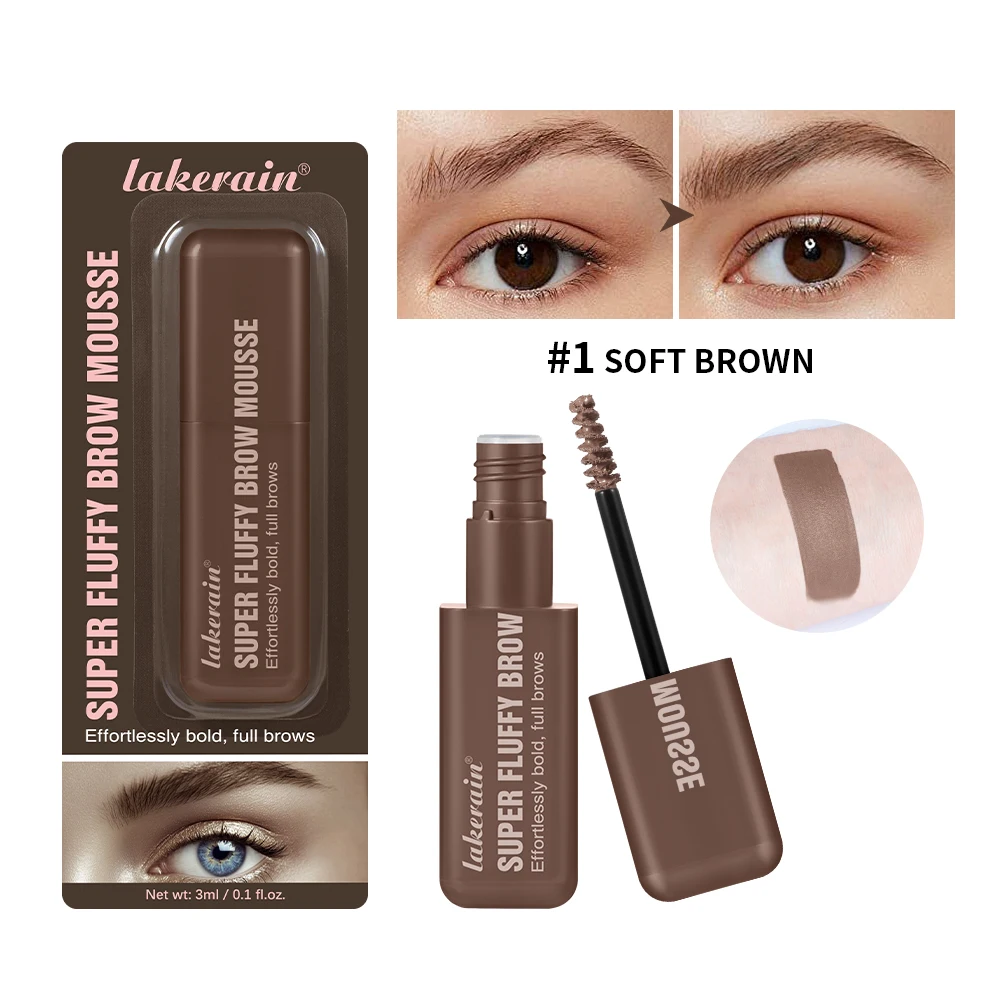 

Maybellinemakeup Eyebrow Mousse Soft And Smooth Texture Thick Fluffy Long Lasting Makeup Waterproof Multiple Color Makeup