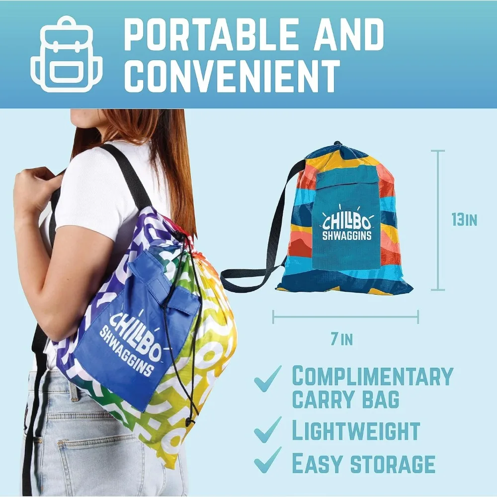 Canapé gonflable avec installation sans pompe, polyester Ripstop, chevilles de stabilité pour la plage, le camping, les festivals