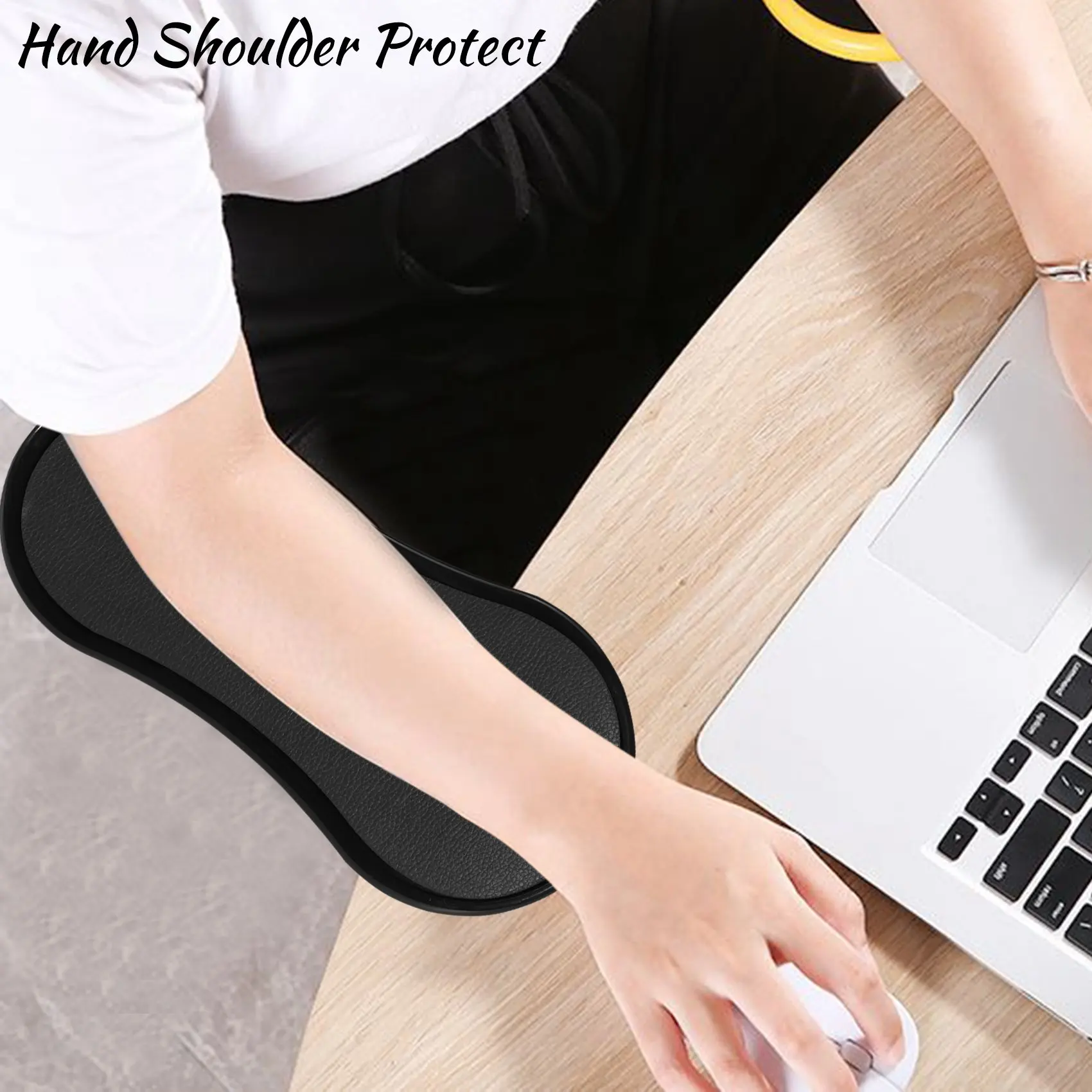 Hand Shoulder Protect Armrest Pad Desk Attachable Computer Table Arm Support Mouse Pads Arm Wrist Rests Chair Extender For Table