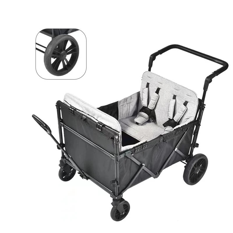 New arrival high quality jeep deluxe stroller wagon kids beach 4 seat wagon stroller