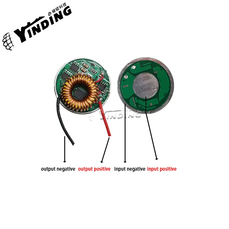 1 torch driver 8-15V circuit board for XHP70 new driver accessory accessory 7070 lamp connection voltage: 6V