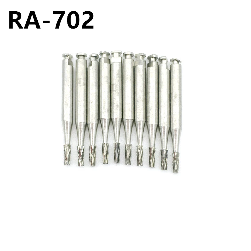 

10pcs/kit Dental Tungsten Carbide Burs Dental Low Speed Teeth Whitening Drill RA Bur Dentistry Tool RA-702