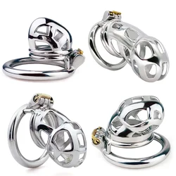 2024 High Quality Cobra Male Chastity Cage Penis Exercise Device Penis Rings Discreet Sissy Femboy Cock Cage Men Adult Goods