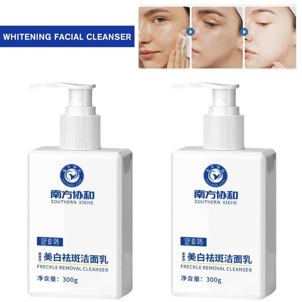 

2/3Pcs Xiehe Whitening Facial Cleanser Foam Cleanser Deep Cleansing Oil Control Foaming Moisturizing Cleansing Brightening