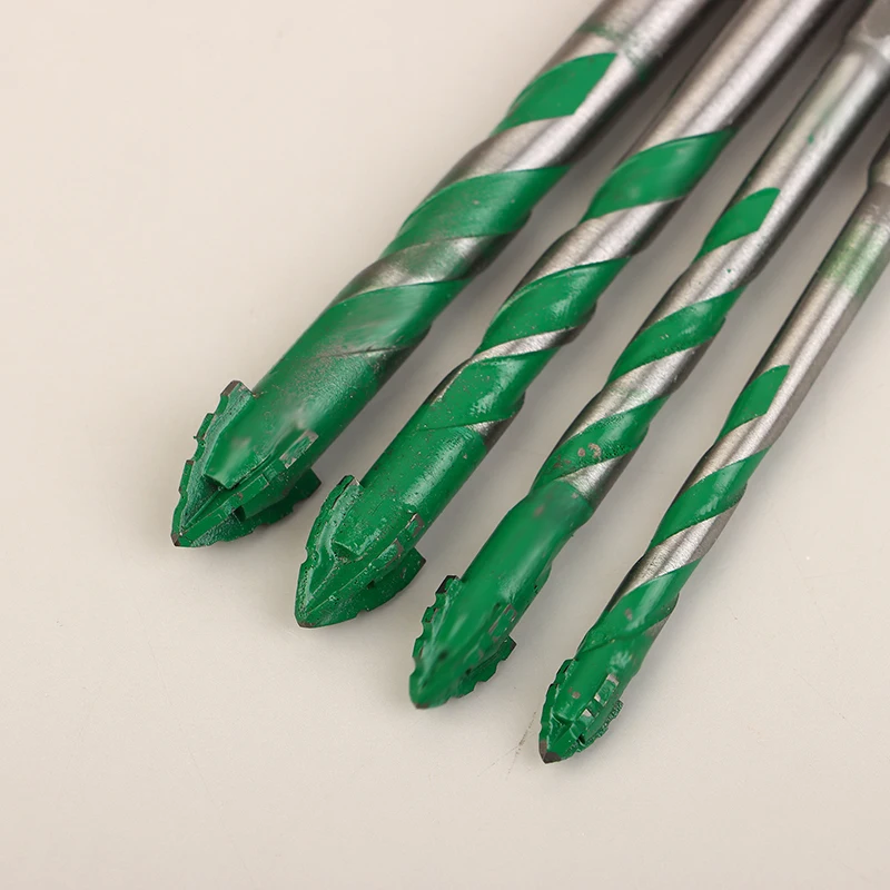 2/3/4Pcs Blade Sawtooth Eccentric Drill Bit Tile Concrete Drilling Electric Drill Head Ultra-high Hardness Machine Drill Bit