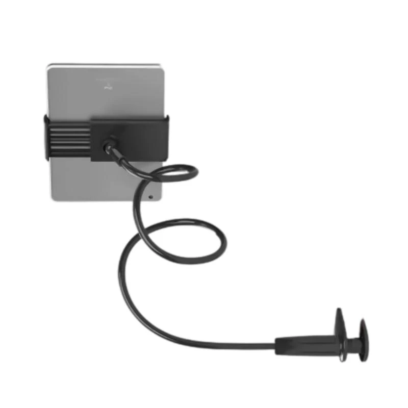 Tablet Holder Stand for Bed dengan lengan yang dapat disesuaikan dan klip ganda yang dapat dilepas