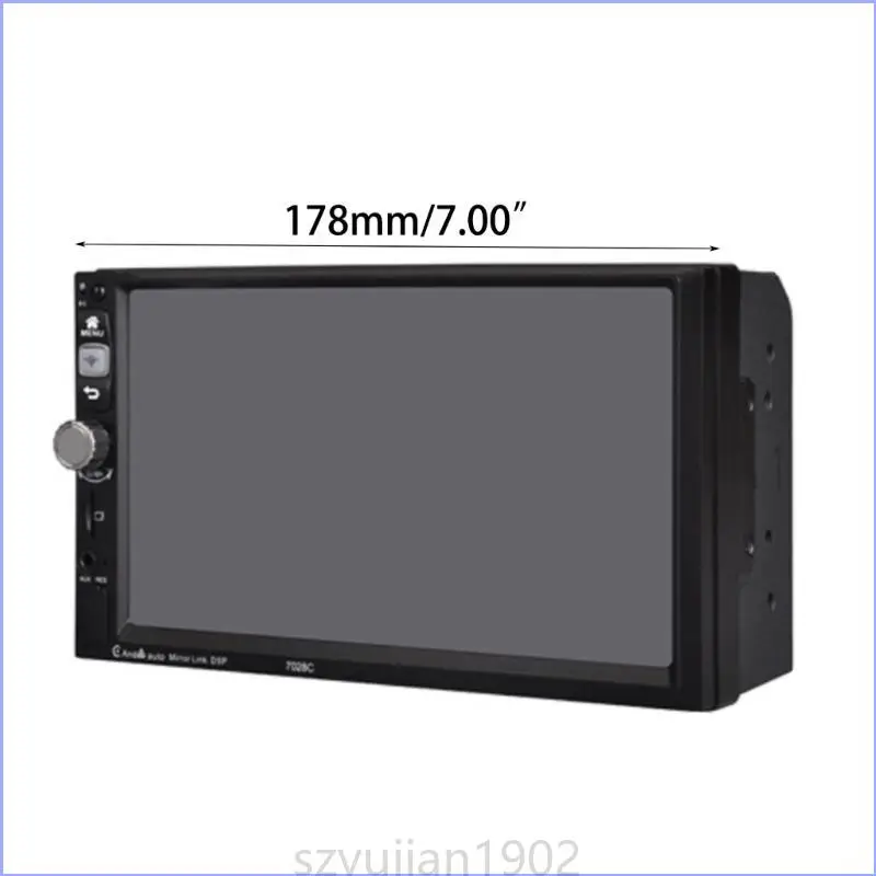 124B CAR Multimedia Player Double DIN يدعو الصوت 7 بوصات شاشة LCD-TouchScreen MP5
