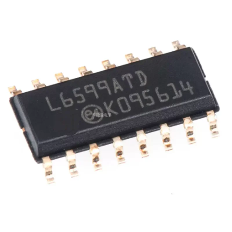 5PCS-20PCS L6599ATDTR SOP16 L6599ATD High-voltage resonant half-bridge controller, specially designed for AC-DC power supplies