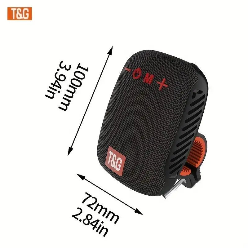 TG392Bluetooth speaker Outdoor Portable Mini Wireless Stereo Speaker TWS Stereo Subwoofer Rod Hands-Free Call/FM/TF card/U disk