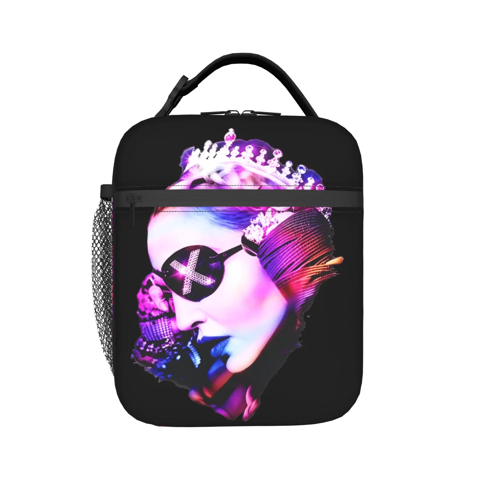 M-Madonna Confessions II Tour Insulated Lunch Bags High Capacity  Meal Container Cooler Bag Tote Lunch Box College  Travel