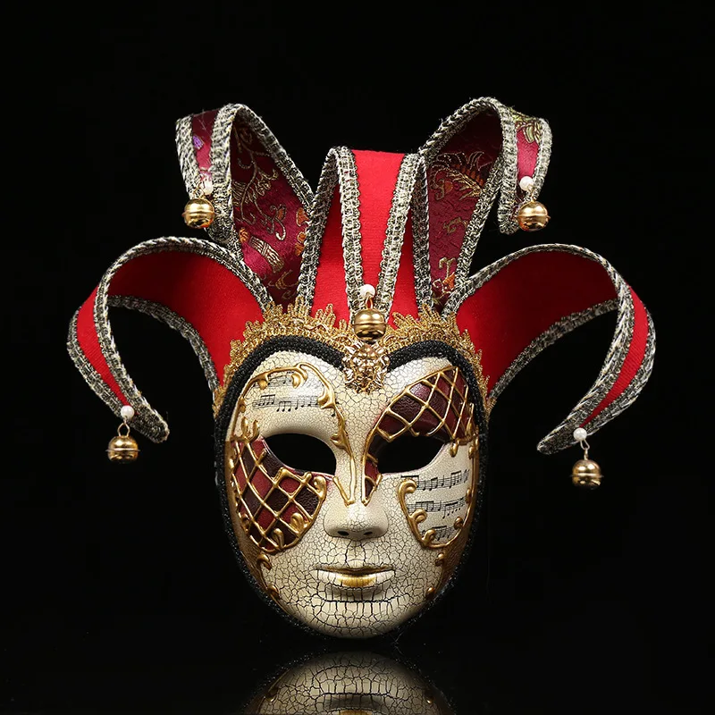 

Halloween clown mask female party masquerade