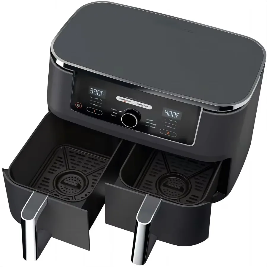 FirmHome StoreNew Smaller Household Double Independent Commercial Electric Air Fryer With Touch Screen Control For House Party U
