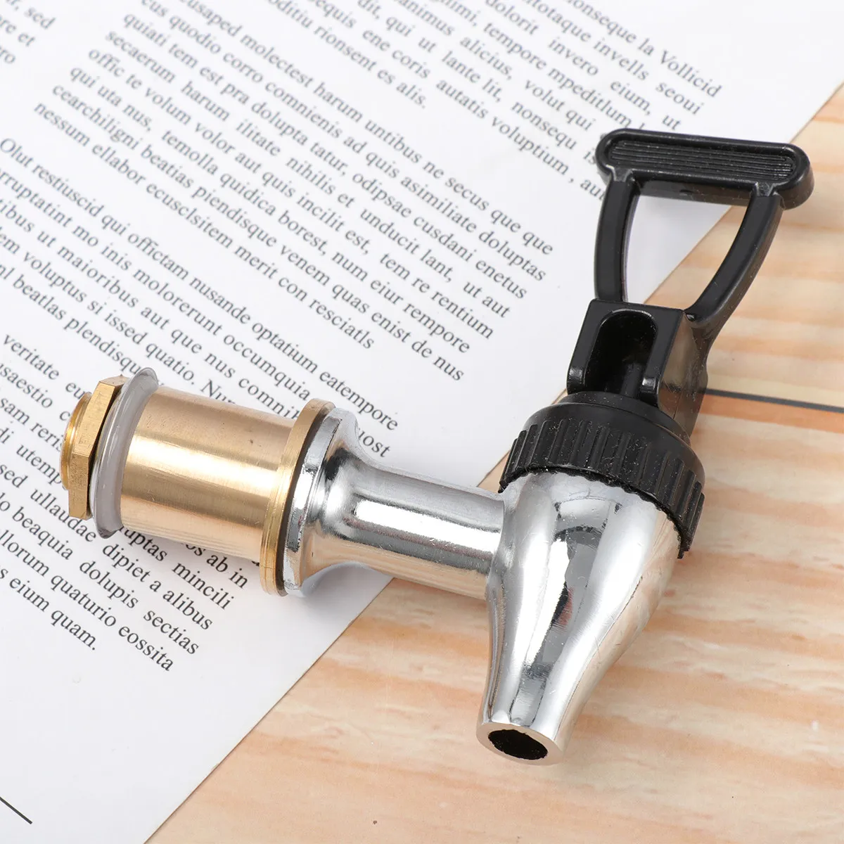 10L 12L Insulation Barrel Faucet Stainless Steel Drink Dispenser Tap Easy Install Anti Rust Kitchen Bar Home Hotel Restaurant - view 4