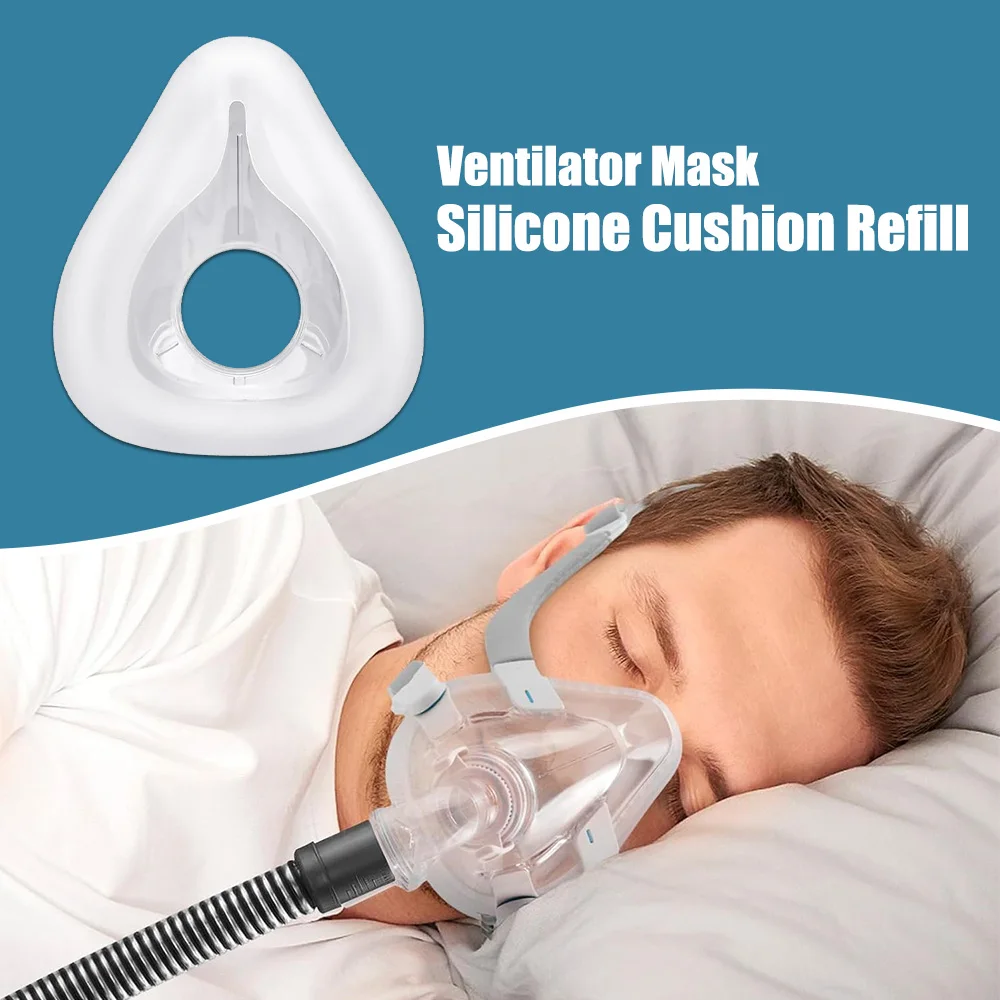 CPAP Mask AirFit F20 Masks Full Face Replacement Cushion, 1-Pack, Reliable Seal & Softer Fit, Compatible with Resmed Airfit F20